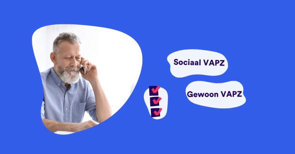 Het sociaal VAPZ en gewoon VAPZ, het verschil