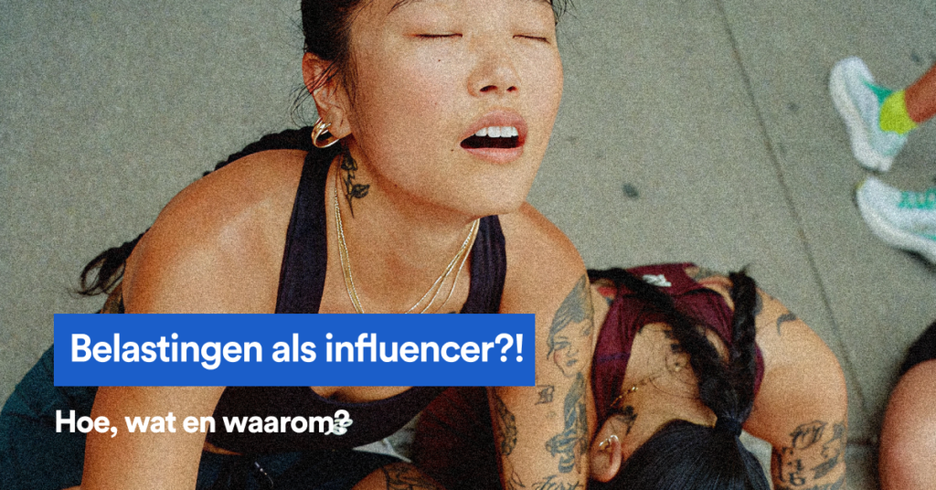 Belastingen betalen als influencer