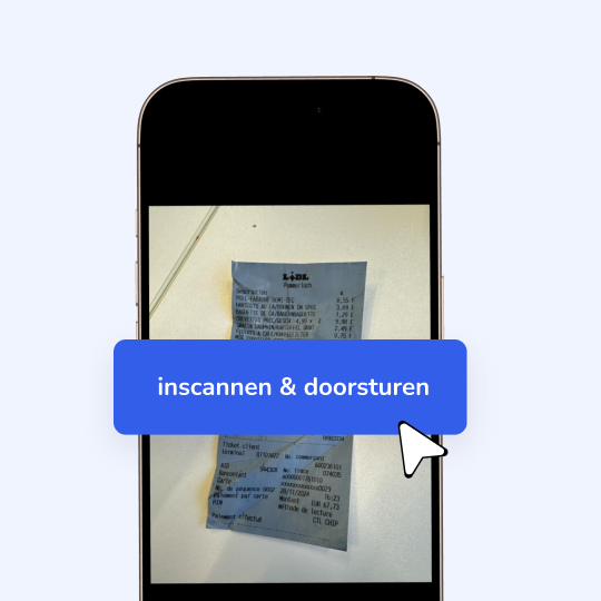 Product feature Mobiele app inscannen