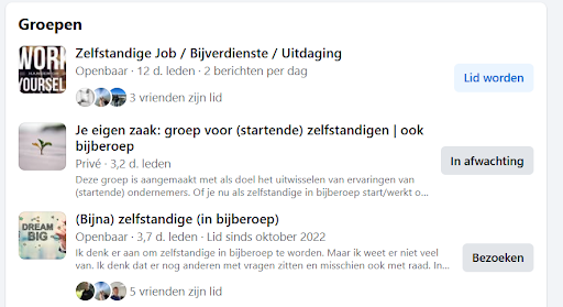 FB groepen 2 referrals