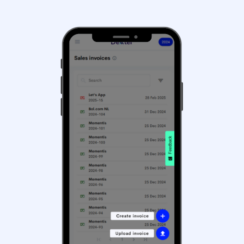 Product feature Mobiele app