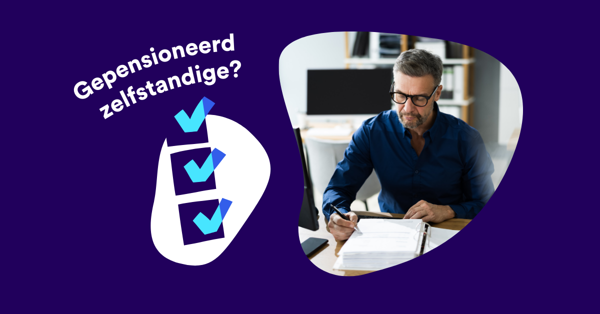 gepensioneerd zelfstandige
