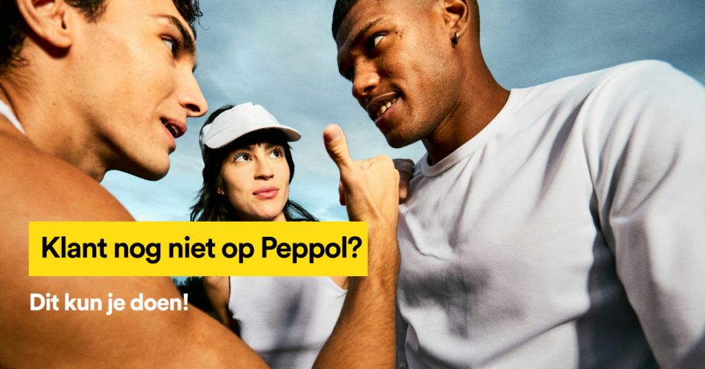 Klant nog niet op Peppol?