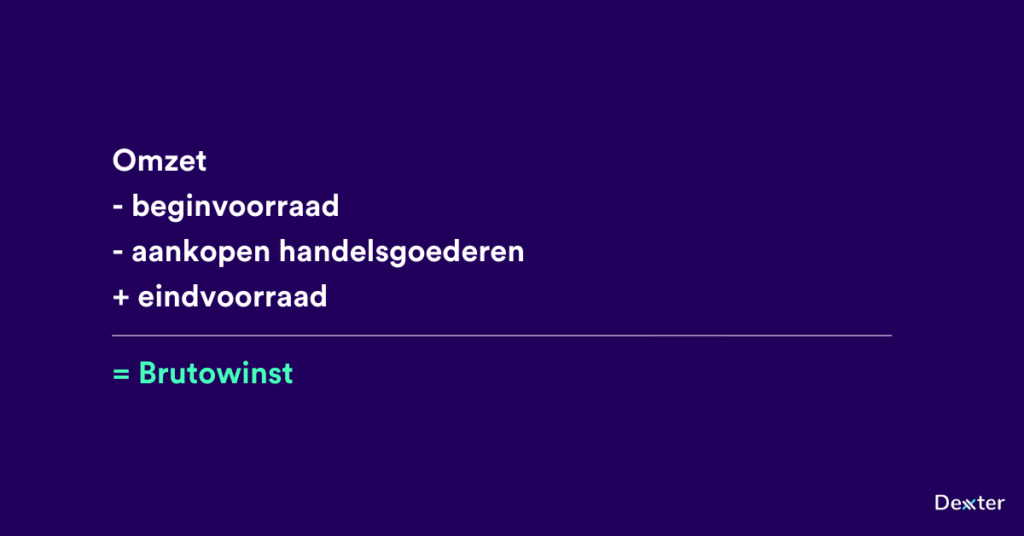 brutomarge en brutowinst berekenen