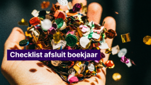 Checklist afsluit boekjaar