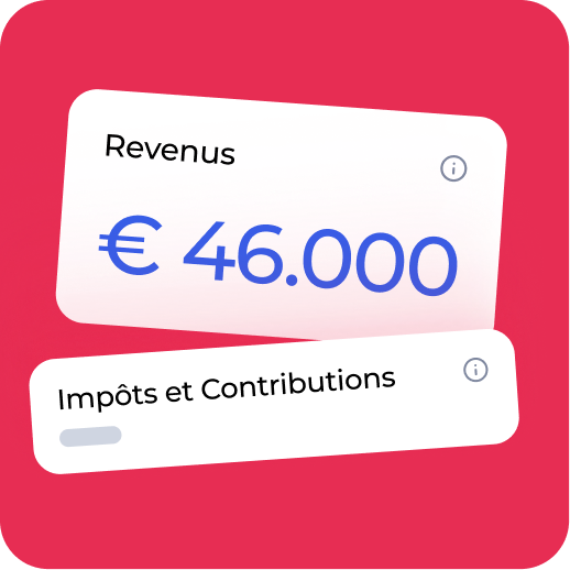 Vertical pages feature net income overview FR