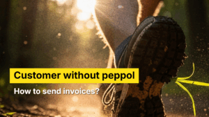 customer not yet on peppol