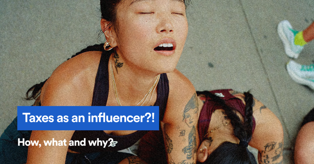 Taxes as an influencer?!