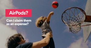 AirPods? / Can I claim them as an expense?"