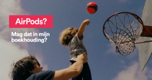 AirPods beroepskost in boekhouding