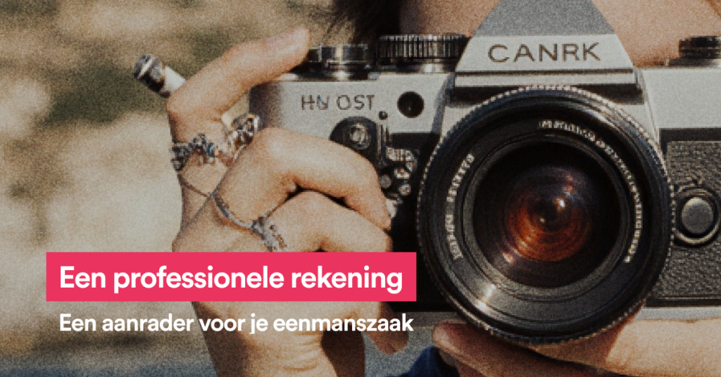 Featured image: een professionele rekening voor je eenmanszaak