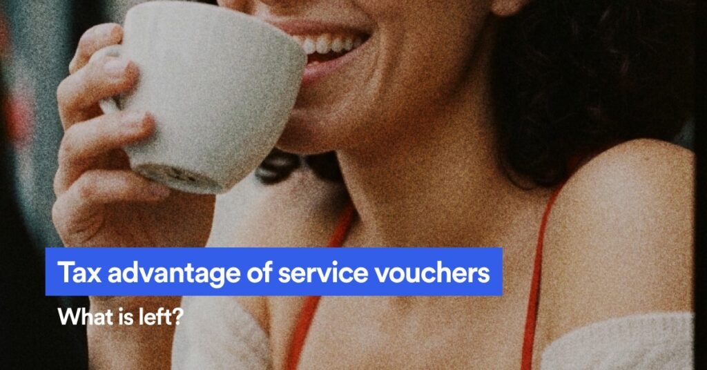 Tax advantage of service vouchers: what is left?